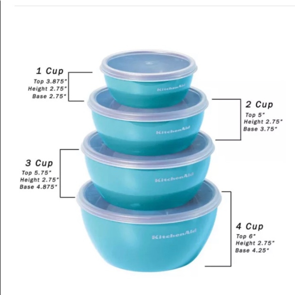 Kitchen Aid Prep bowls